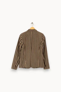 Clearance Caroll Veste rayée - Taille M/38 Multicolore