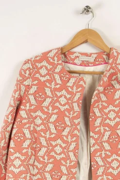 Sale Opullence Veste à motifs - Taille S/36 Rose