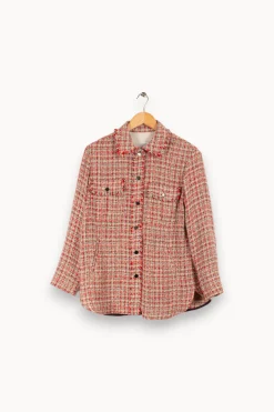 Store Gerard Darel Veste - Taille S/36 Rouge
