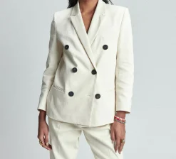 Best Sale Parisienne et Alors Veste Sand - 40 Blanc