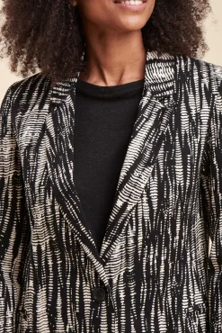 Best Sale La Fée Maraboutée Veste tailleur imprimée - 40 Noir