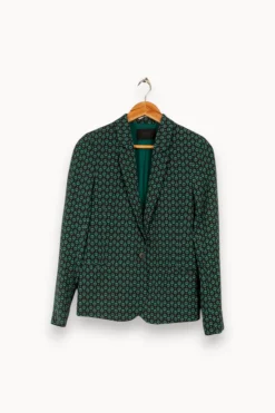 Discount IKKS Veste e à motifs - Taille S/36 Vert