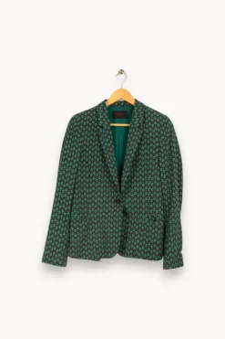 Clearance IKKS Veste e à motifs - Taille S/36 Vert