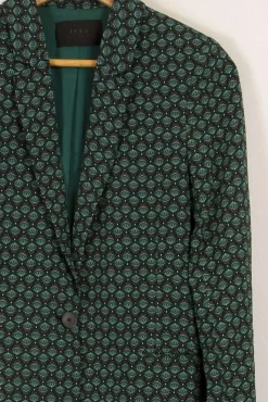 Discount IKKS Veste e à motifs - Taille S/36 Vert