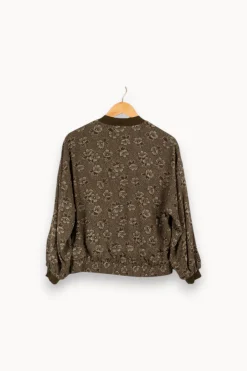 Fashion Des petits hauts Veste e à motifs - Taille XS/34 Vert
