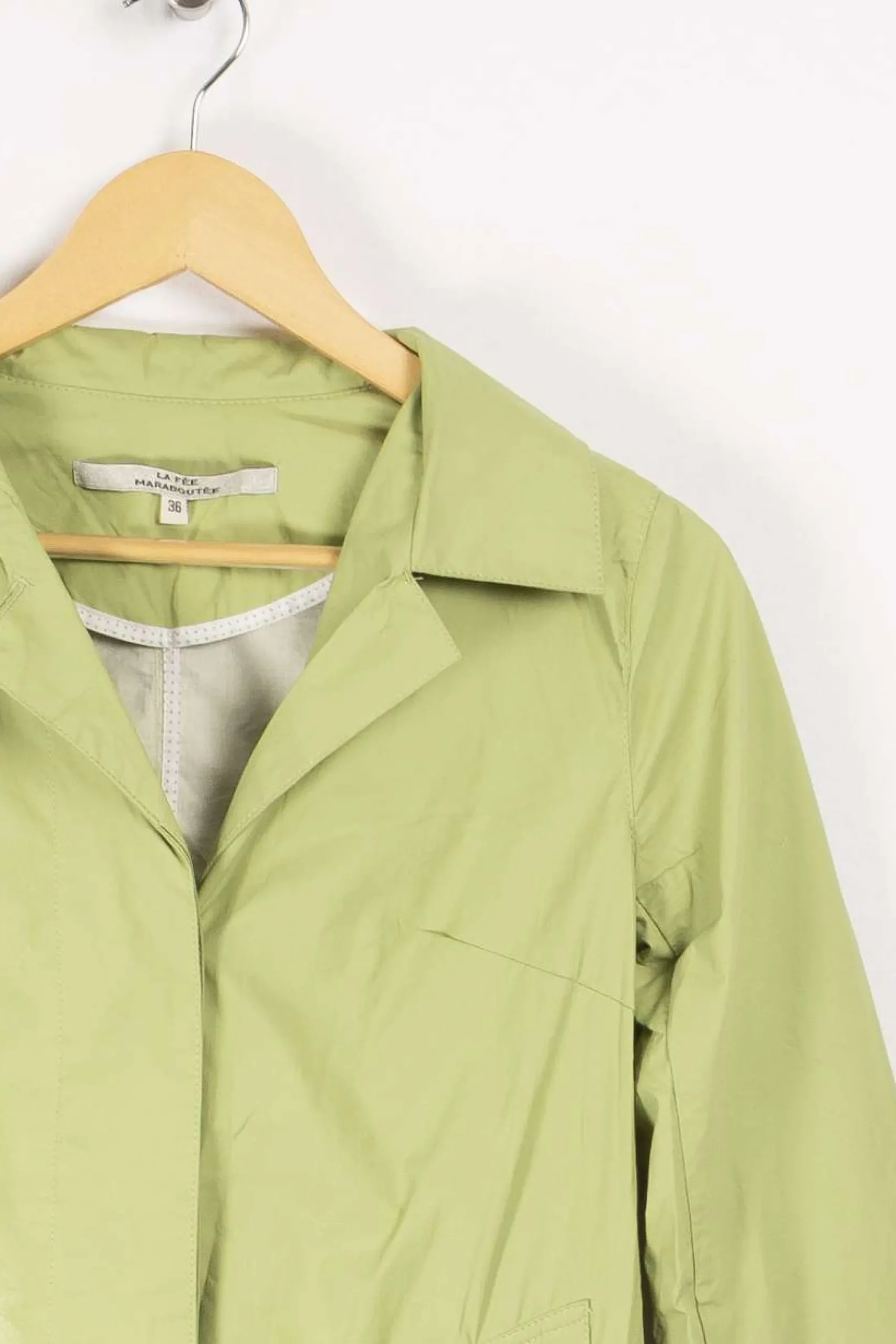 Outlet La Fée Maraboutée Veste e - Taille 36 Vert