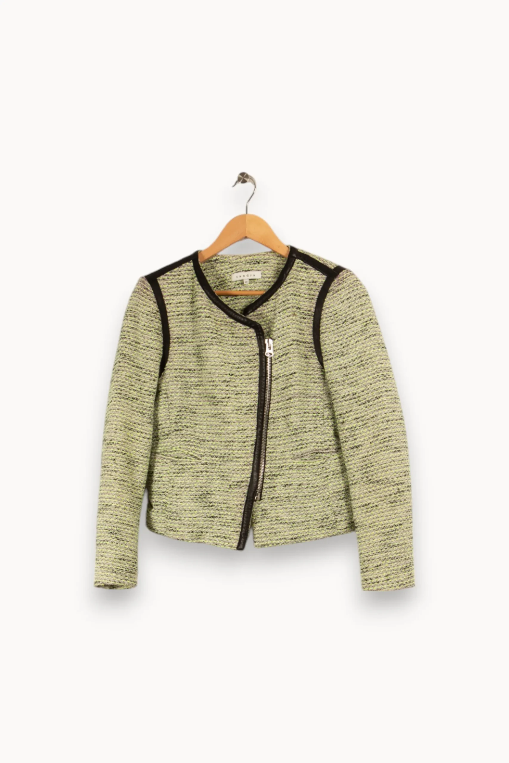 Discount Sandro Veste e - Taille L/40 Vert