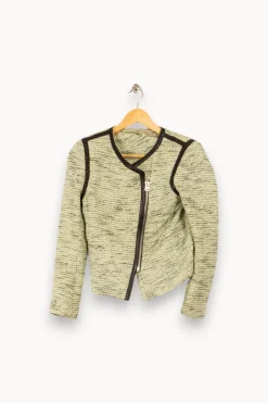 Shop Sandro Veste e - Taille M/38 Vert