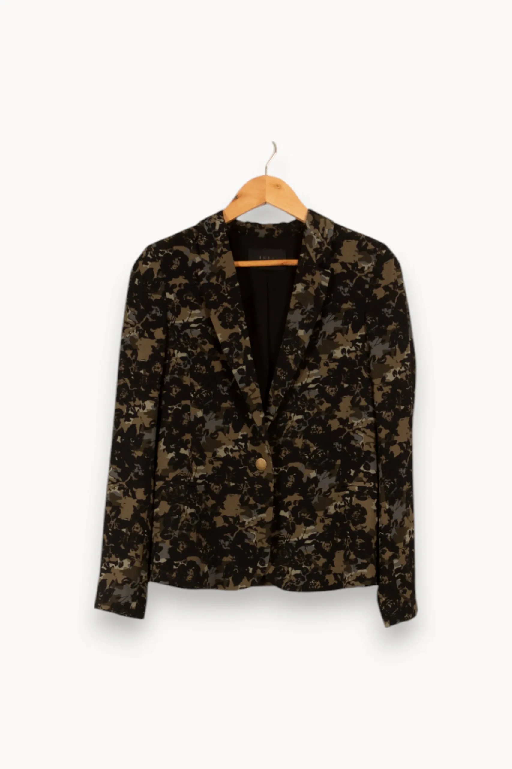 Best Sale IKKS Veste e et noire à motifs - Taille S/36 Vert