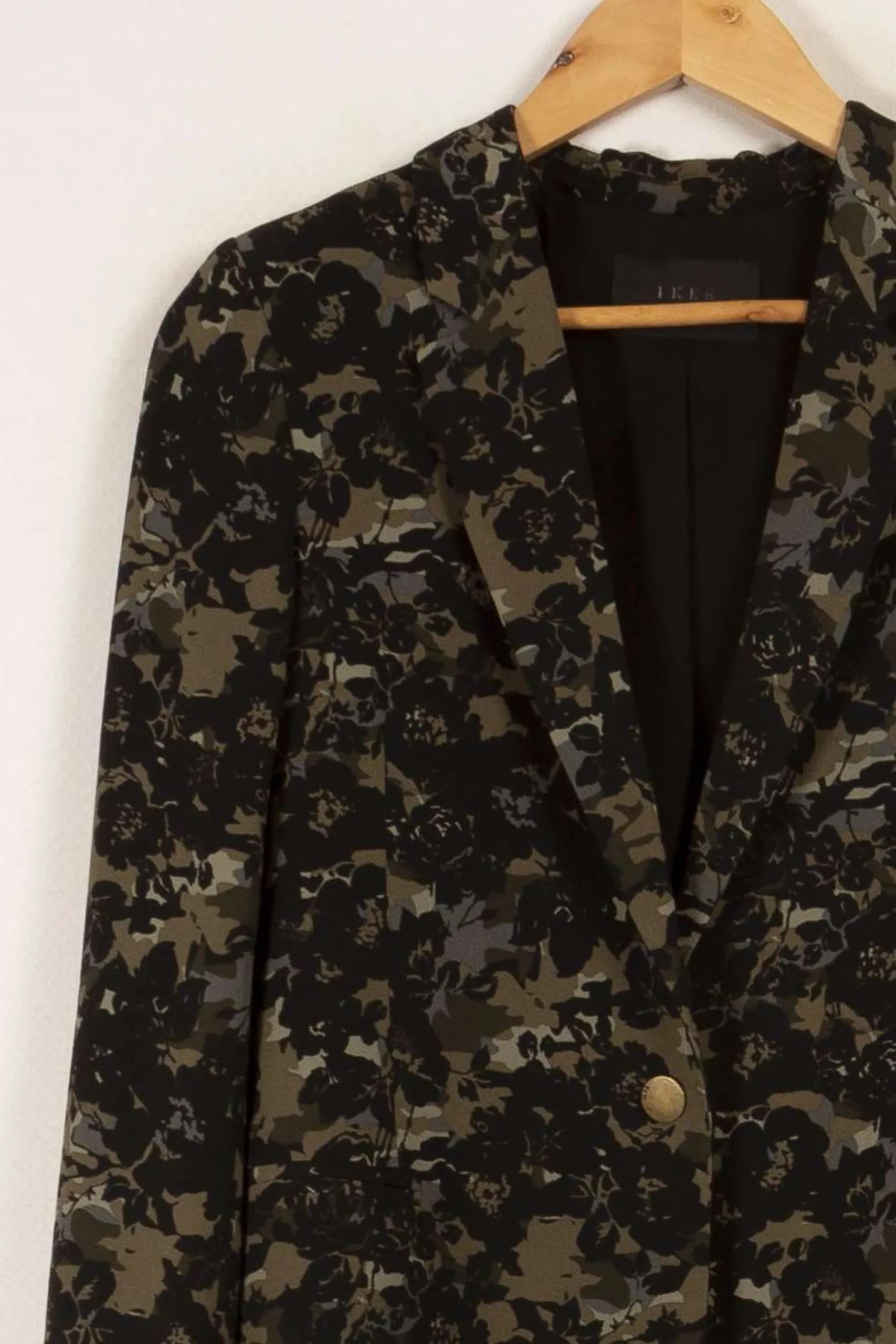 Best Sale IKKS Veste e et noire à motifs - Taille S/36 Vert