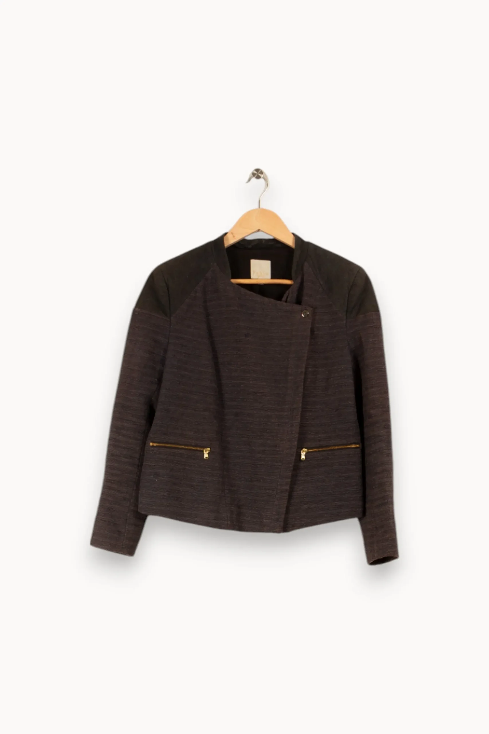 Outlet Pablo Veste violet/gris - Taille M/38 Bleu